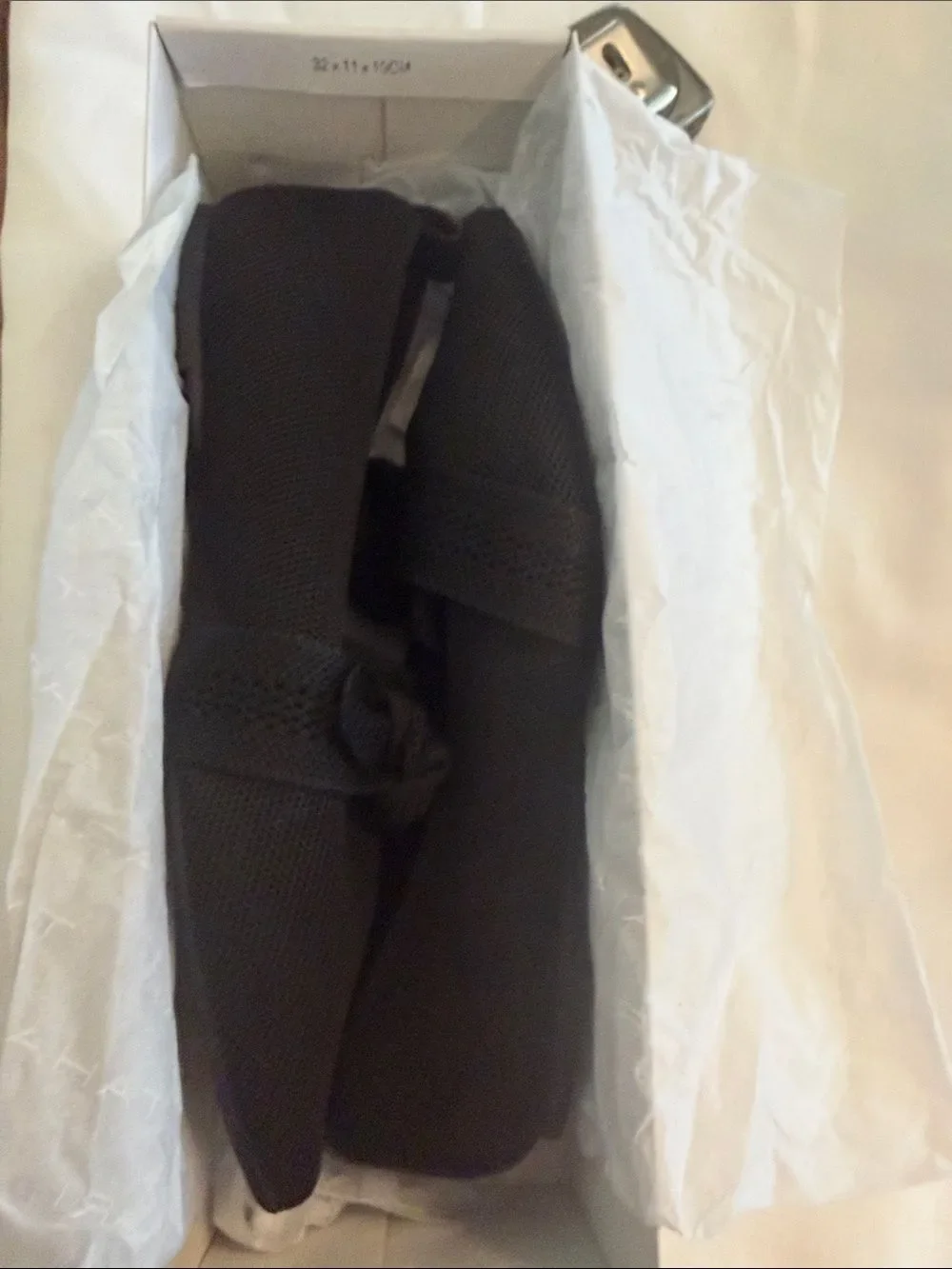 Tahari Black Pointed Knot-Accent Flats